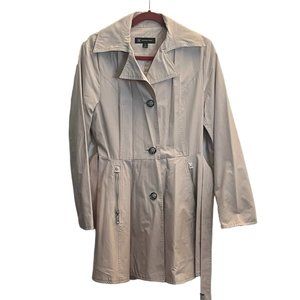 I.N.C. international concepts beige short trench coat